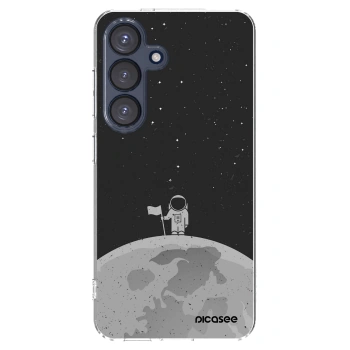 Picasee silikonska prozirna maskica za Samsung Galaxy S25 5G - Astronaut