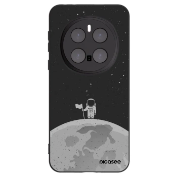 Picasee crna silikonska maskica za Honor Magic7 Pro 5G - Astronaut