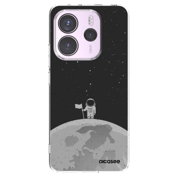 Picasee silikonska prozirna maskica za Xiaomi Redmi Note 14 4G - Astronaut