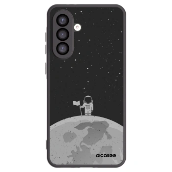 Picasee crna silikonska maskica za Samsung Galaxy A26 5G A266B - Astronaut