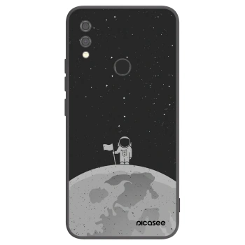 Picasee crna silikonska maskica za Xiaomi Redmi Note 7 - Astronaut