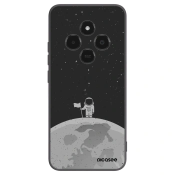 Picasee crna silikonska maskica za Xiaomi Poco C75 - Astronaut