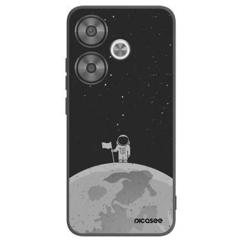 Picasee crna silikonska maskica za Xiaomi Poco F6 - Astronaut