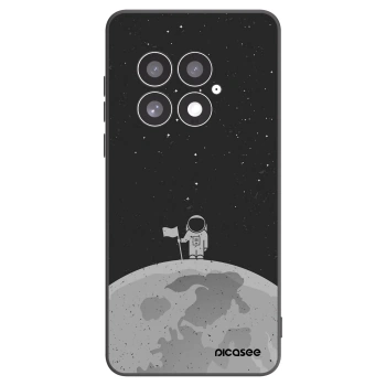 Picasee crna silikonska maskica za OnePlus 13 5G - Astronaut