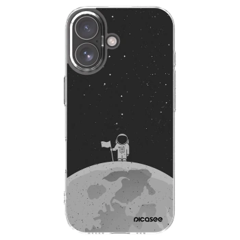 Picasee silikonska prozirna maskica za Apple iPhone 17 - Astronaut