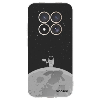 Picasee silikonska prozirna maskica za Xiaomi Redmi Note 15 Pro 4G - Astronaut