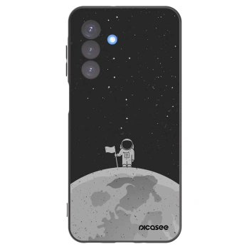 Picasee crna silikonska maskica za Samsung Galaxy A17 5G - Astronaut