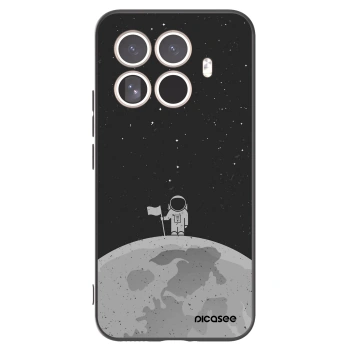 Picasee crna silikonska maskica za Xiaomi 15T Pro - Astronaut