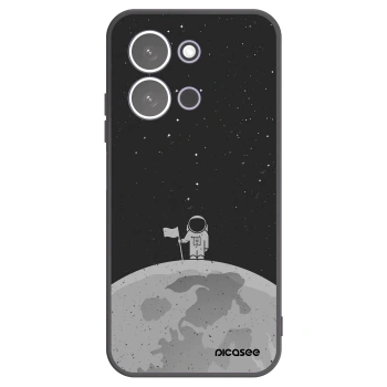 Picasee crna silikonska maskica za Xiaomi Redmi 15C 5G - Astronaut