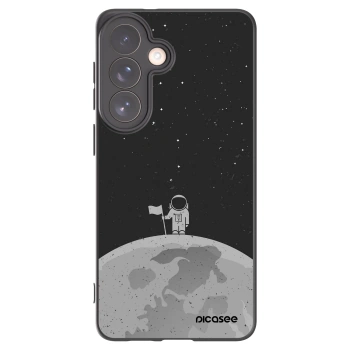 Picasee crna silikonska maskica za Samsung Galaxy S26+ - Astronaut