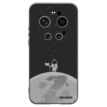 Picasee crna silikonska maskica za Xiaomi 17 Ultra - Astronaut