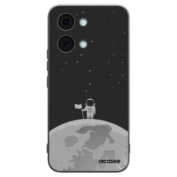 Picasee crna silikonska maskica za Xiaomi Poco X8 Pro Max - Astronaut