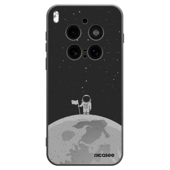 Picasee crna silikonska maskica za Vivo X300 Pro - Astronaut