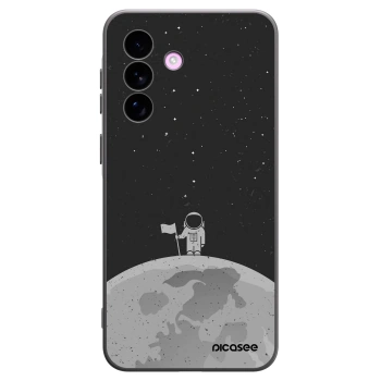 Picasee crna silikonska maskica za Samsung Galaxy A57 5G - Astronaut