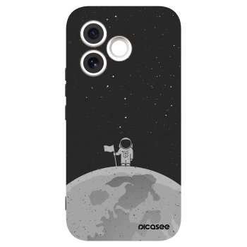 Picasee crna silikonska maskica za Honor 600 Lite - Astronaut