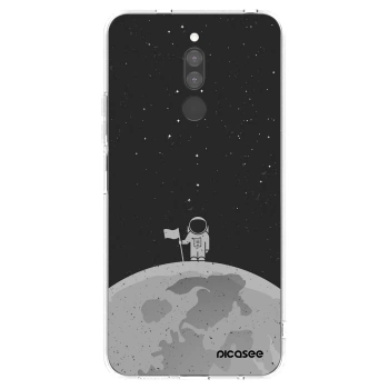 Picasee silikonska prozirna maskica za Xiaomi Redmi 8 - Astronaut