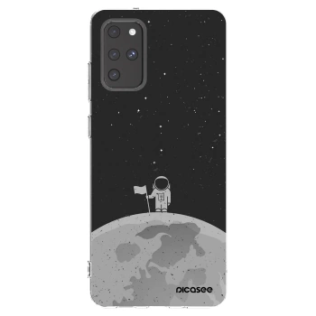 Picasee silikonska prozirna maskica za Samsung Galaxy S20+ G985F - Astronaut