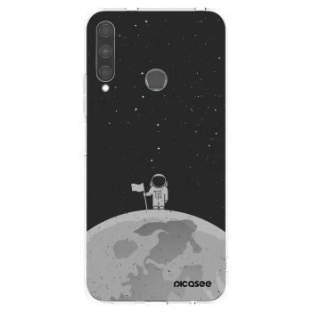Picasee silikonska prozirna maskica za Huawei P40 Lite E - Astronaut