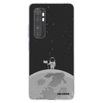 Picasee silikonska prozirna maskica za Xiaomi Mi Note 10 Lite - Astronaut
