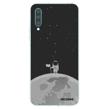 Picasee silikonska prozirna maskica za Samsung Galaxy A30s A307F - Astronaut