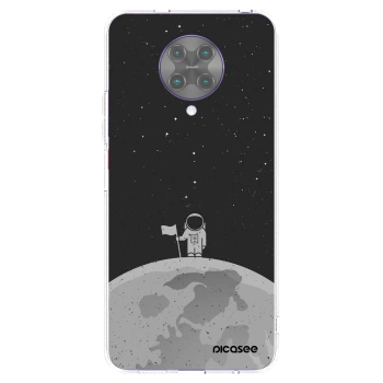 Picasee silikonska prozirna maskica za Xiaomi Poco F2 Pro - Astronaut