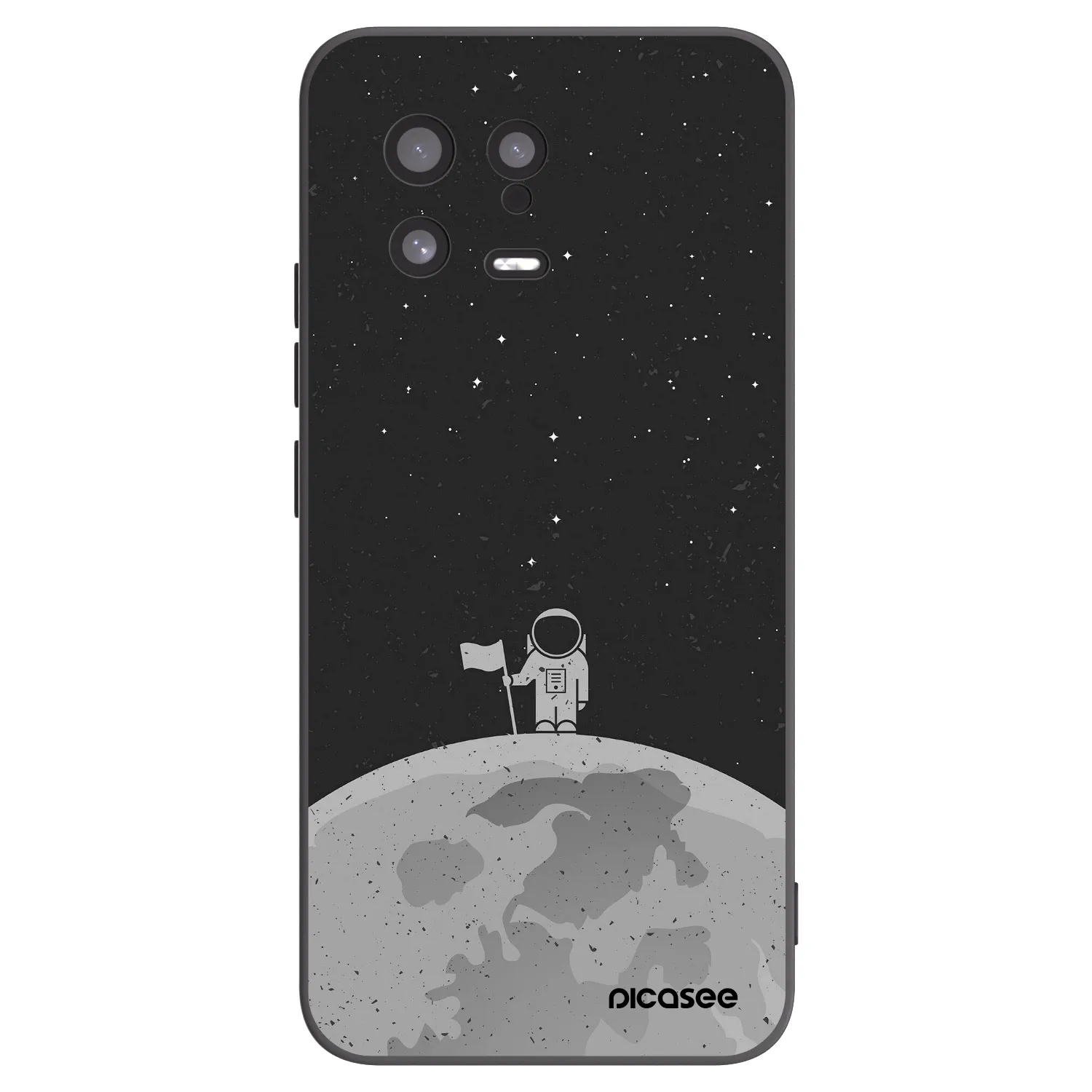 Picasee crna silikonska maskica za Xiaomi 13 - Astronaut