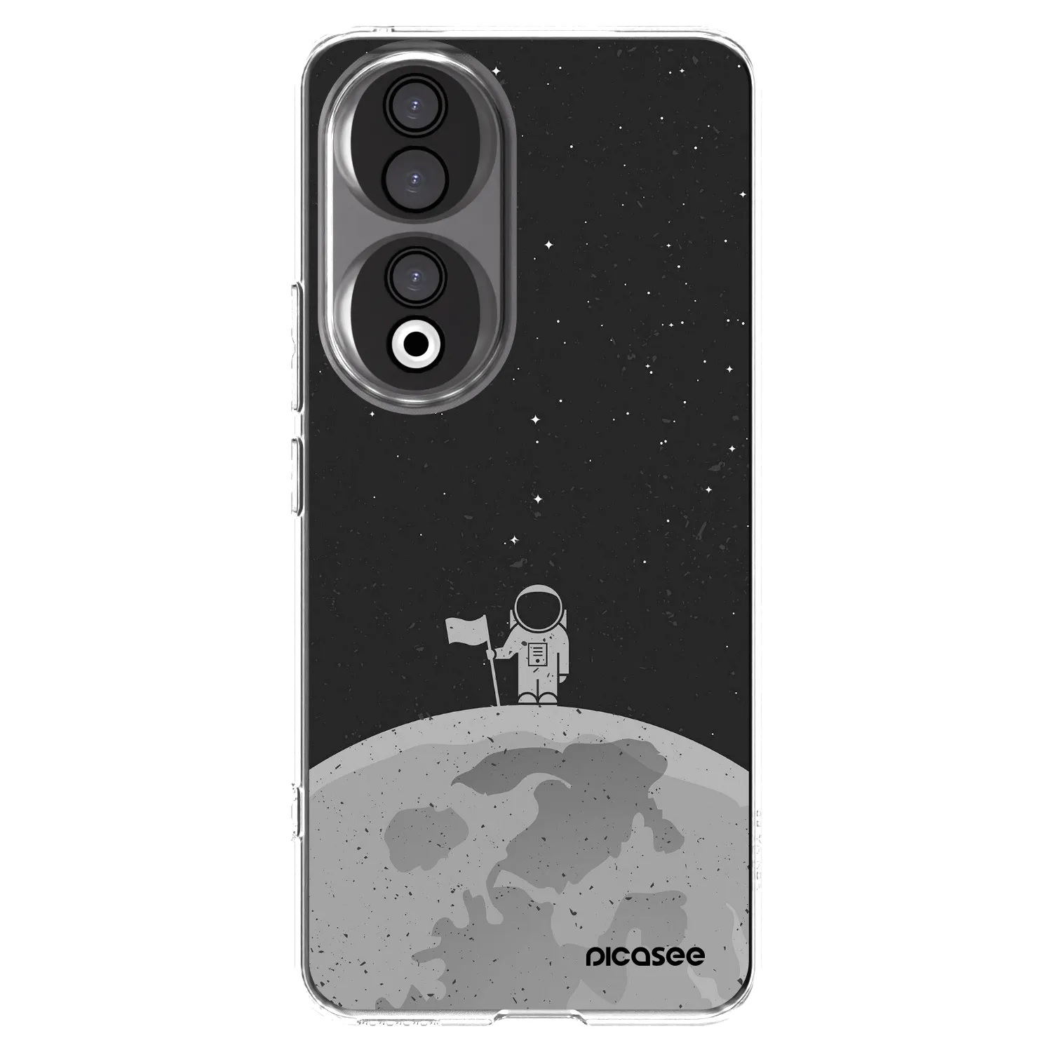Picasee silikonska prozirna maskica za Honor 90 5G - Astronaut