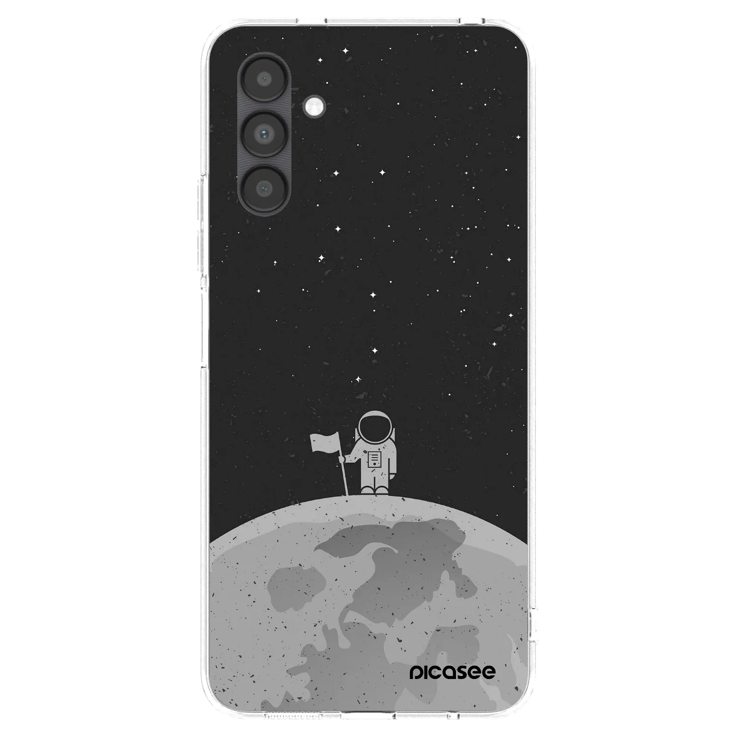 Picasee silikonska prozirna maskica za Samsung Galaxy A04s A047F - Astronaut
