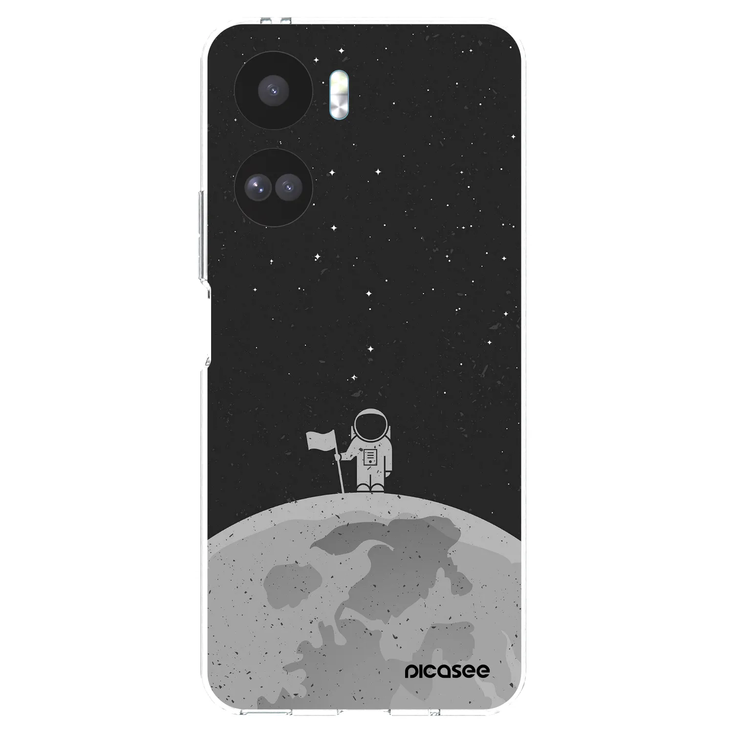 Picasee silikonska prozirna maskica za Honor 90 Lite 5G - Astronaut
