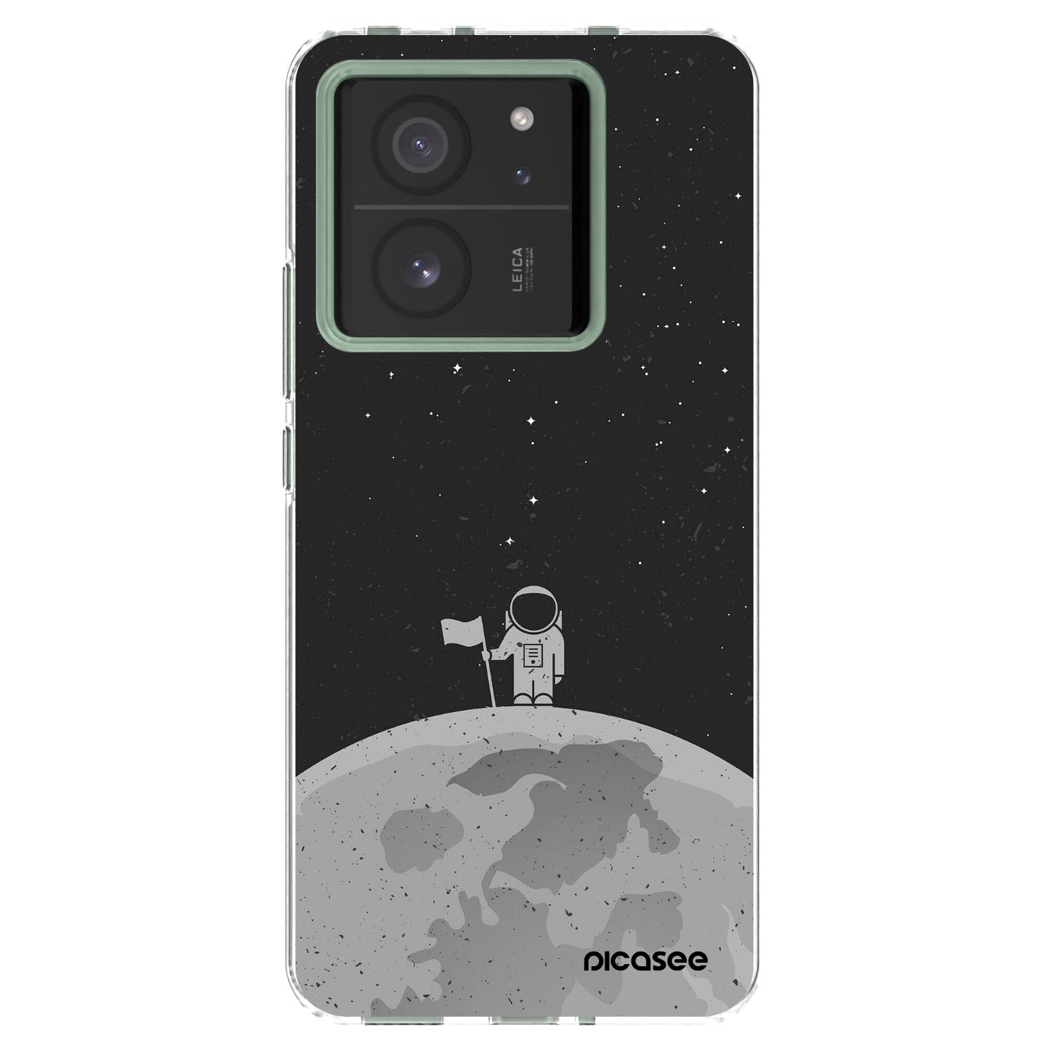 Picasee silikonska prozirna maskica za Xiaomi 13T Pro - Astronaut