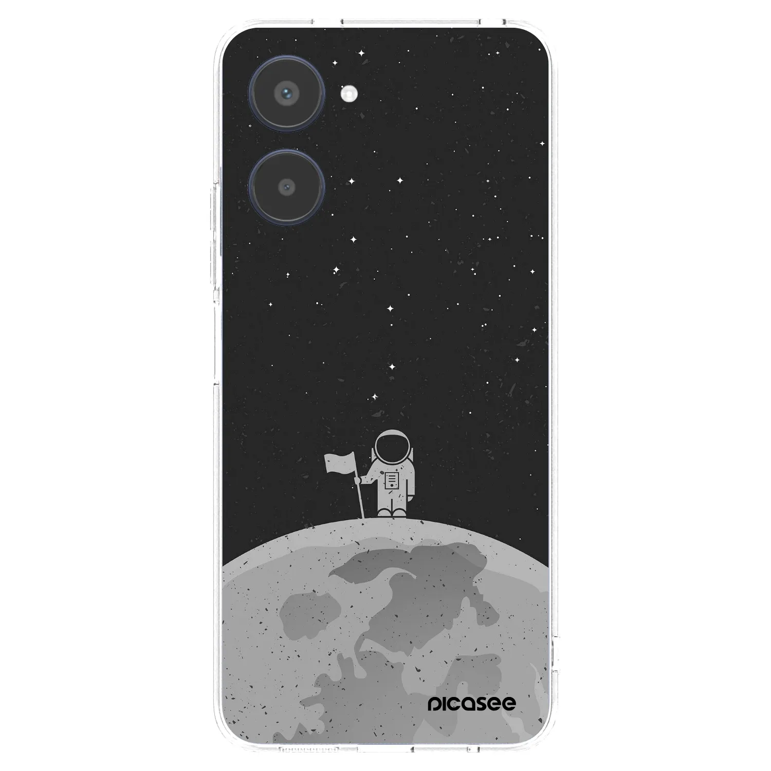 Picasee silikonska prozirna maskica za Realme 10 4G - Astronaut
