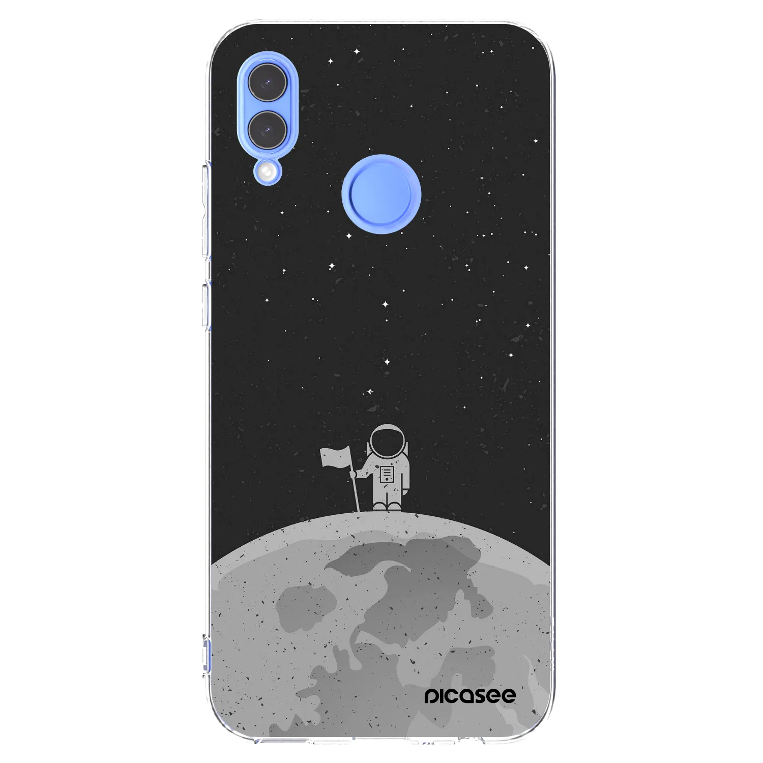 Picasee silikonska prozirna maskica za Honor 10 Lite - Astronaut