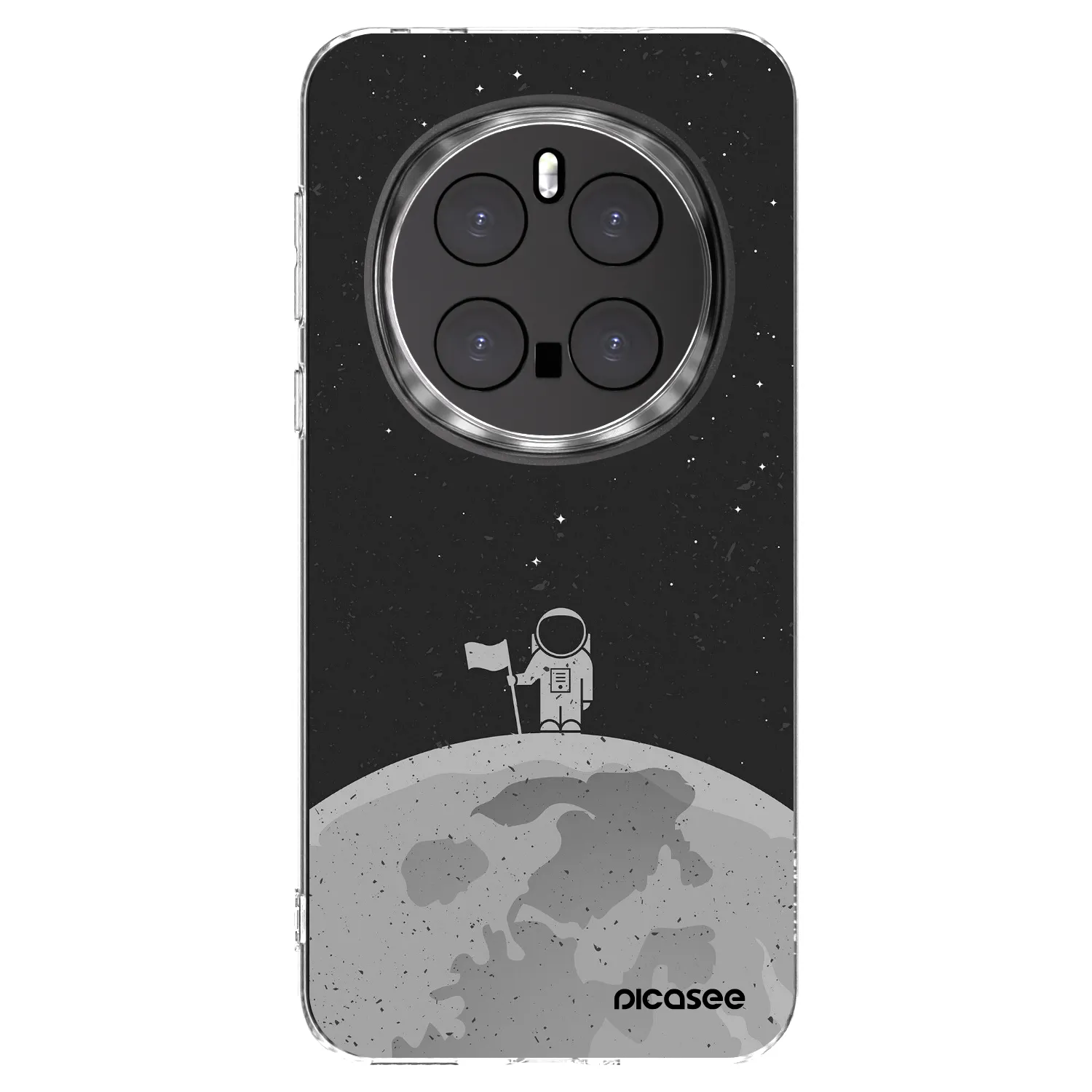 Picasee silikonska prozirna maskica za Honor Magic7 Pro 5G - Astronaut