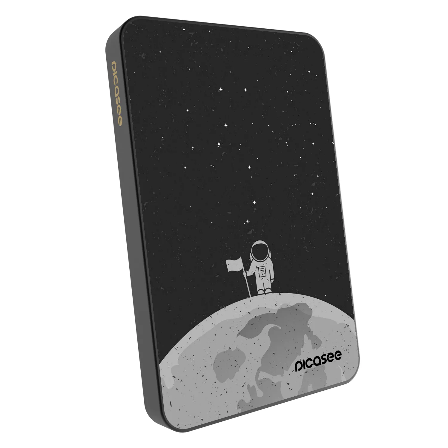 Picasee Prijenosni punjač s MagSafe 5 000 mAh Sivo - Astronaut