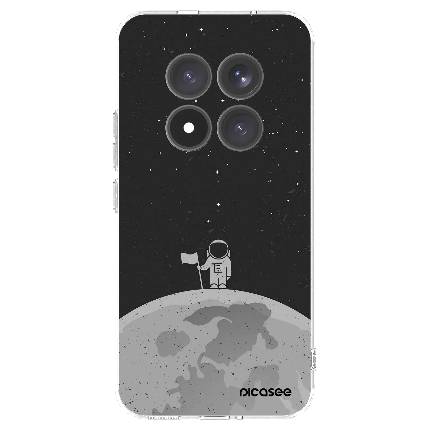 Picasee silikonska prozirna maskica za Xiaomi Redmi Note 15 Pro+ - Astronaut