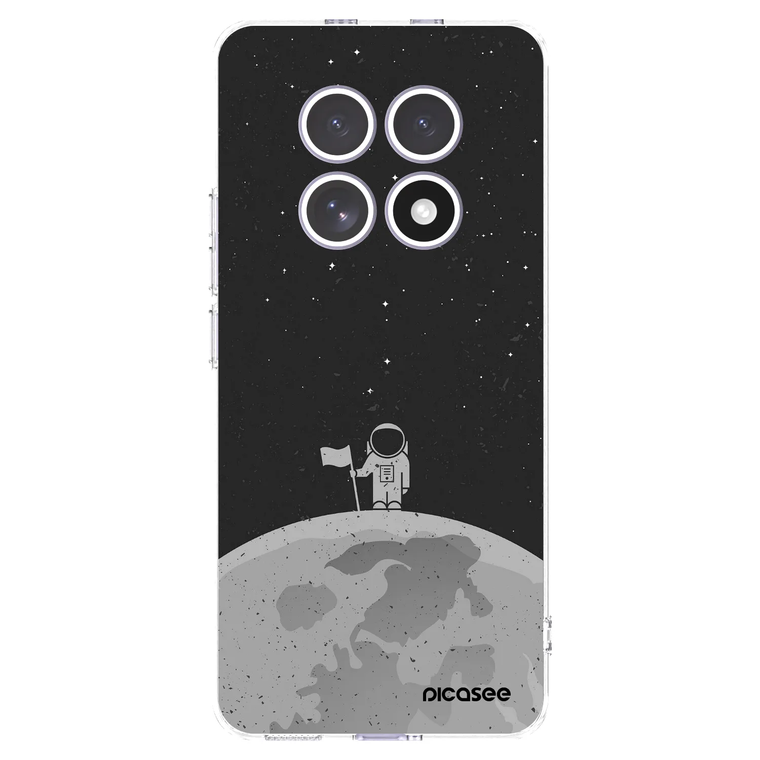 Picasee silikonska prozirna maskica za Xiaomi Redmi Note 15 - Astronaut