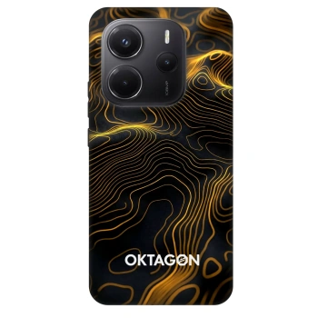 Maskica za Xiaomi Redmi Note 14 5G - OKTAGON - Fightflow Abstract
