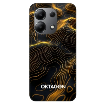 Maskica za Xiaomi Redmi Note 13 4G - OKTAGON - Fightflow Abstract