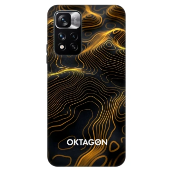 Maskica za Xiaomi Redmi Note 11 Pro 5G - OKTAGON - Fightflow Abstract