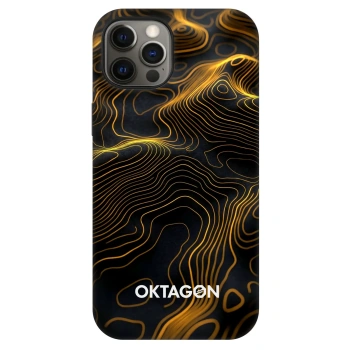 Maskica za Apple iPhone 12 - OKTAGON - Fightflow Abstract