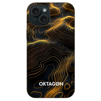 Maskica za Apple iPhone 15 - OKTAGON - Fightflow Abstract