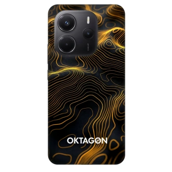 Maskica za Xiaomi Redmi Note 14 4G - OKTAGON - Fightflow Abstract