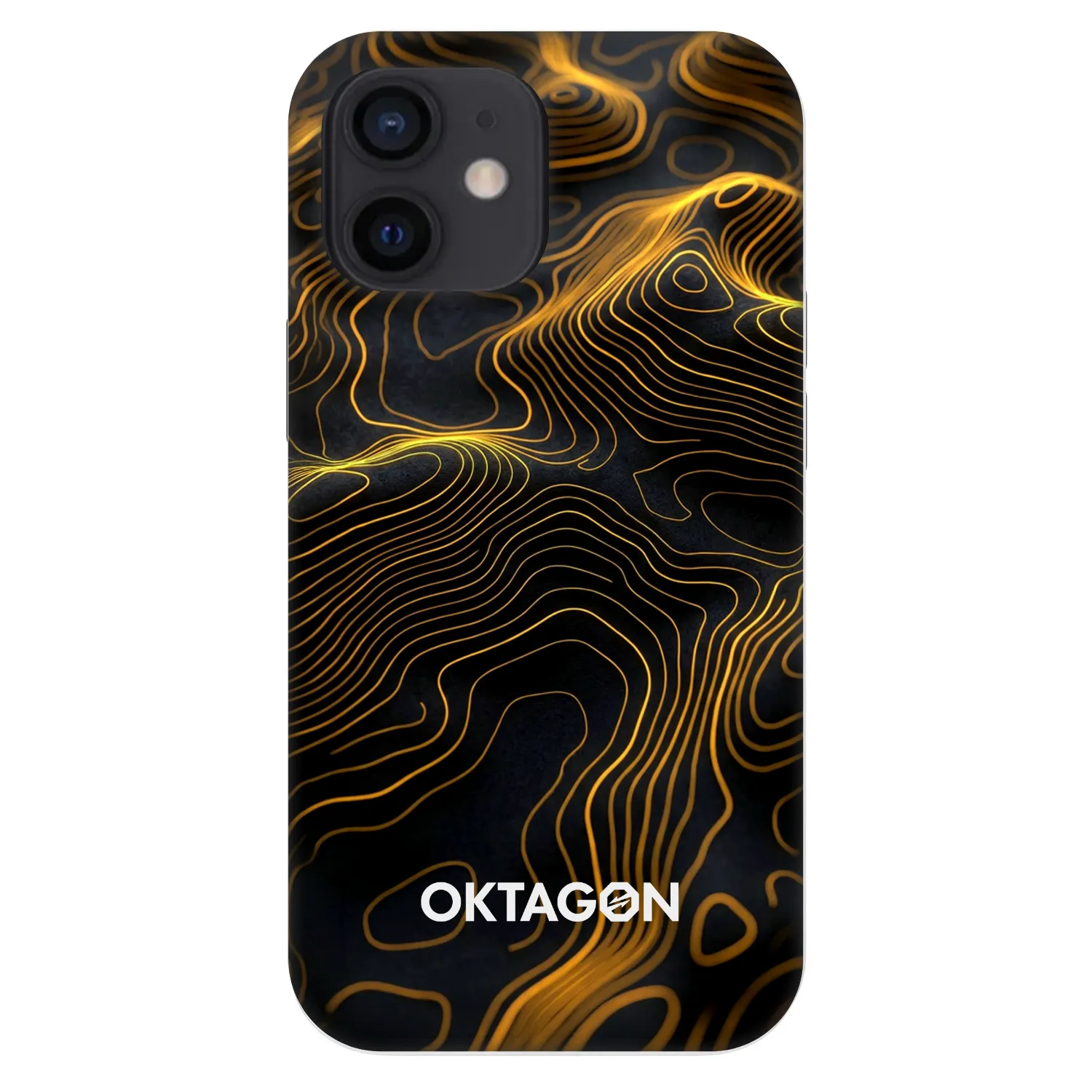 Picasee Fashion Case za Apple iPhone 12 mini - OKTAGON - Fightflow Abstract