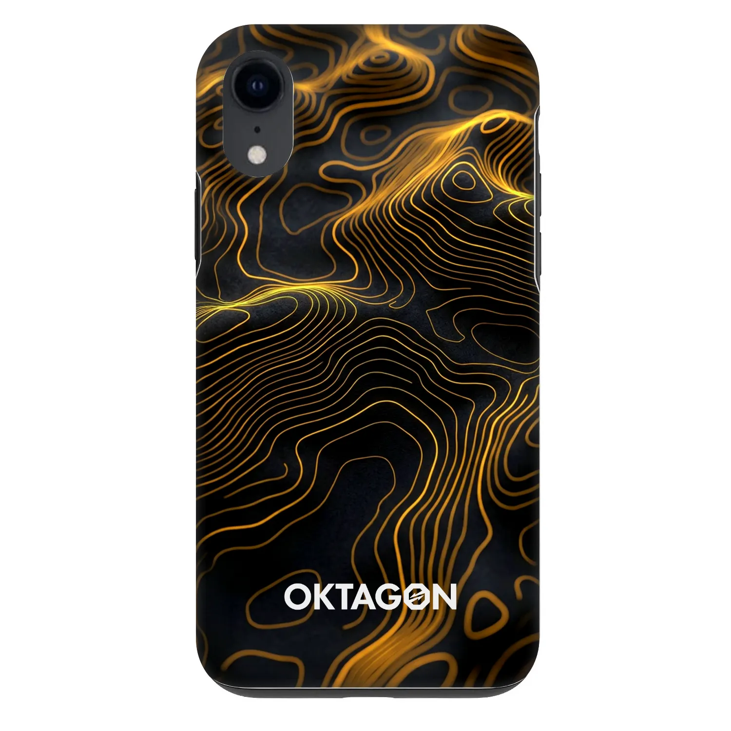 Picasee Fashion Case za Apple iPhone XR - OKTAGON - Fightflow Abstract