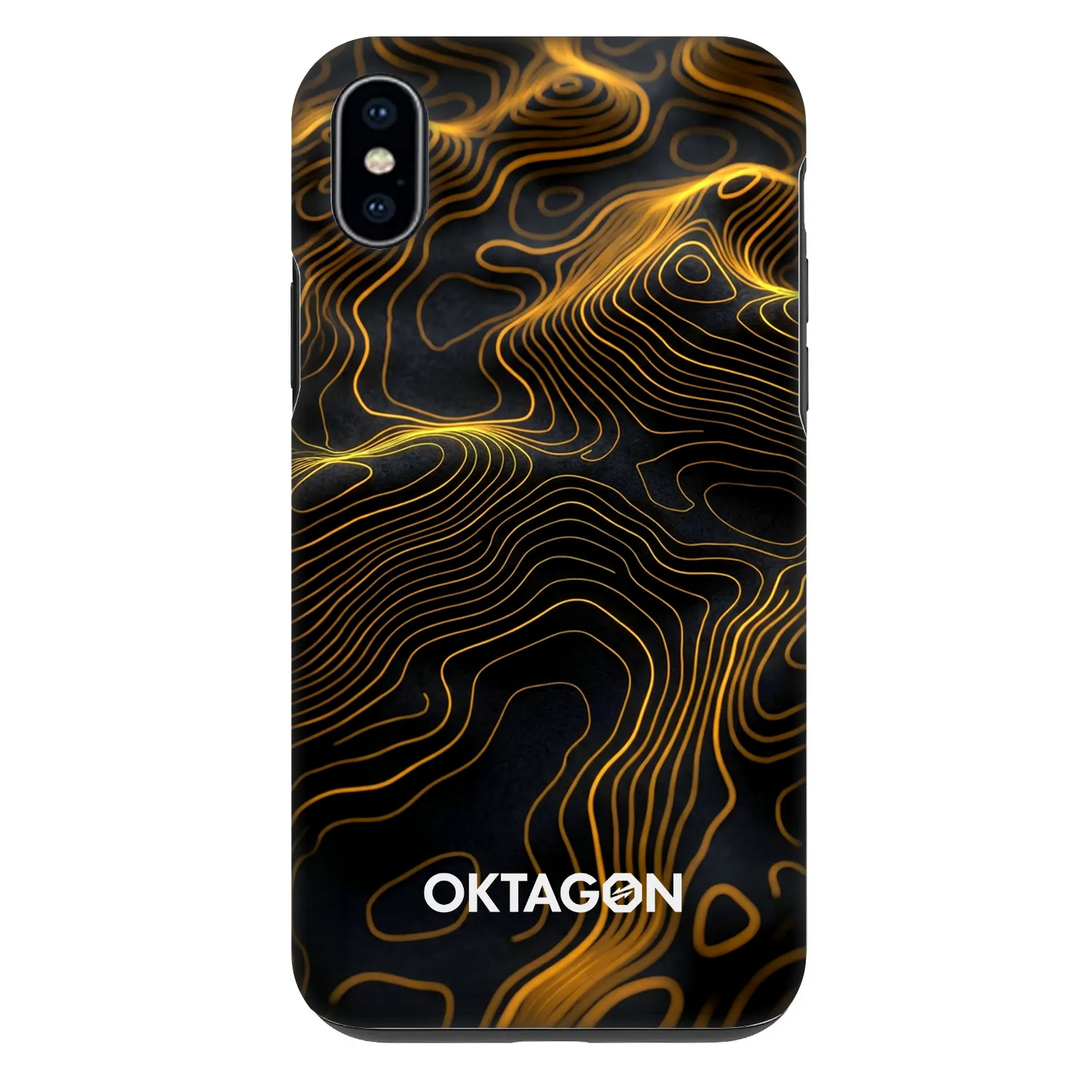 Picasee Fashion Case za Apple iPhone XS Max - OKTAGON - Fightflow Abstract
