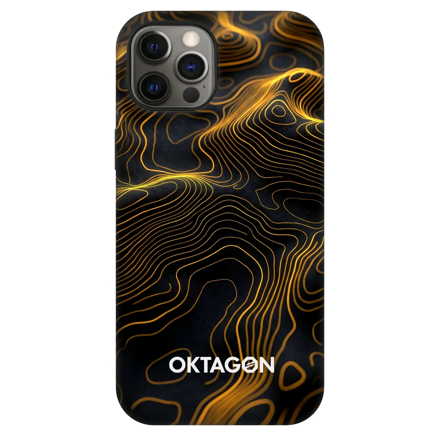 Picasee Fashion Case MagSafe za Apple iPhone 12 - OKTAGON - Fightflow Abstract