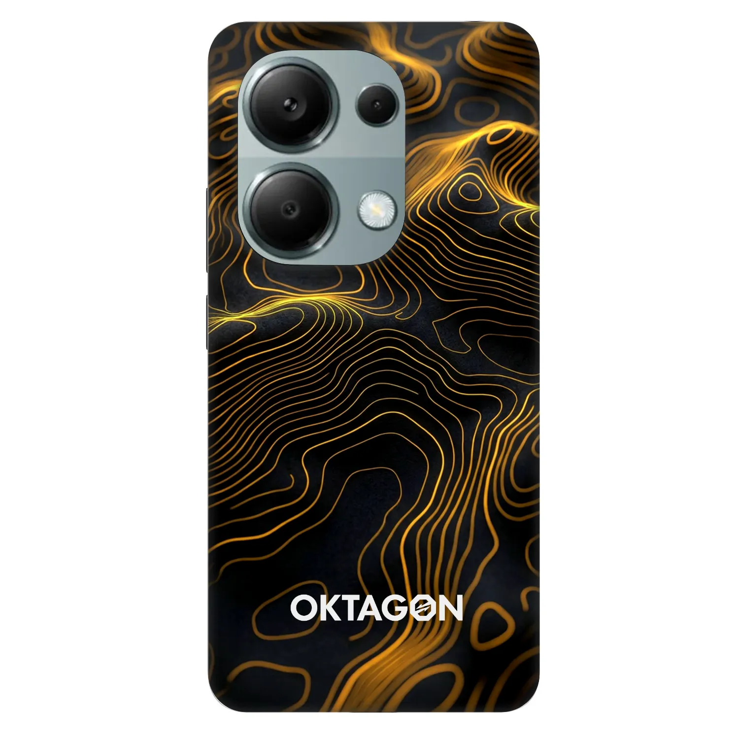 Picasee Fashion Case za Xiaomi Redmi Note 13 Pro 4G - OKTAGON - Fightflow Abstract