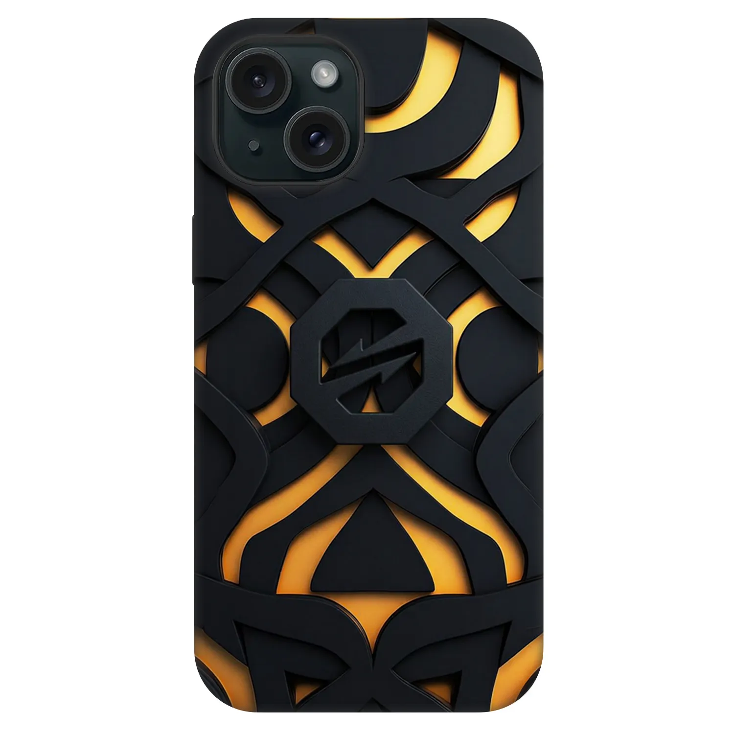 Picasee Fashion Case MagSafe za Apple iPhone 15 - OKTAGON - Impact Abstract