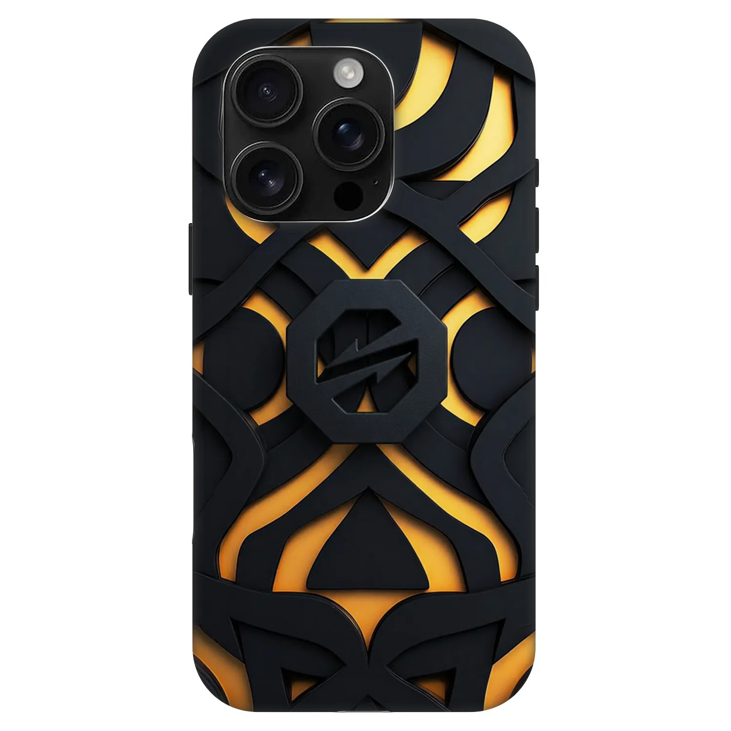 Picasee Fashion Case MagSafe za Apple iPhone 16 Pro - OKTAGON - Impact Abstract