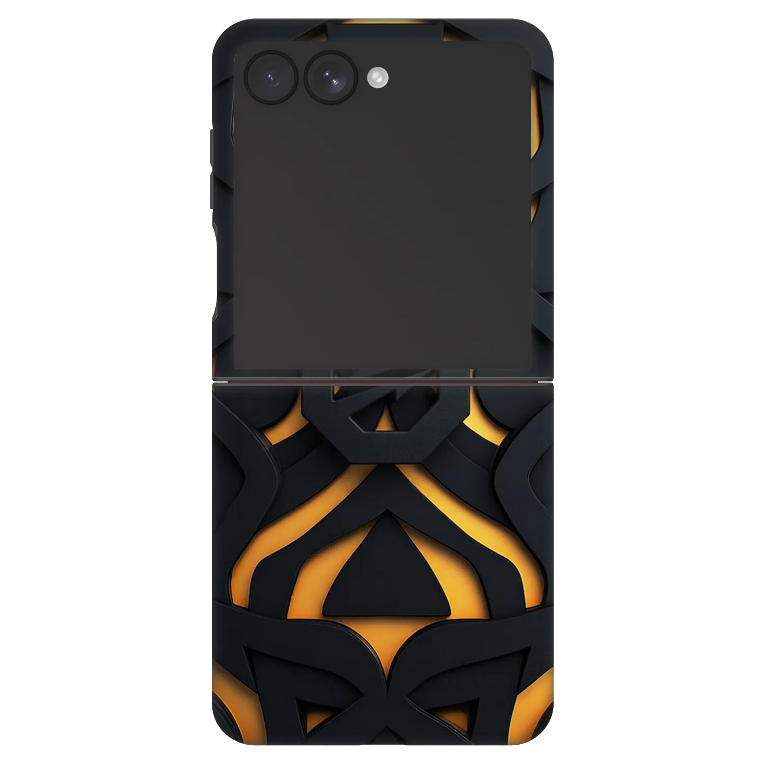 Picasee Fashion Case za Samsung Galaxy Z Flip7 5G - OKTAGON - Impact Abstract